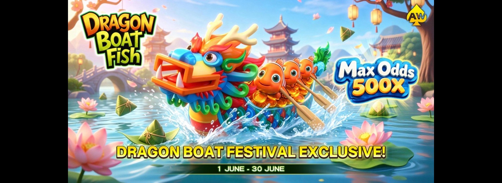 ACEWIN HAPPY DRAGON BOAT FESTIVAL DRAGON BOAT FISH EVENT
